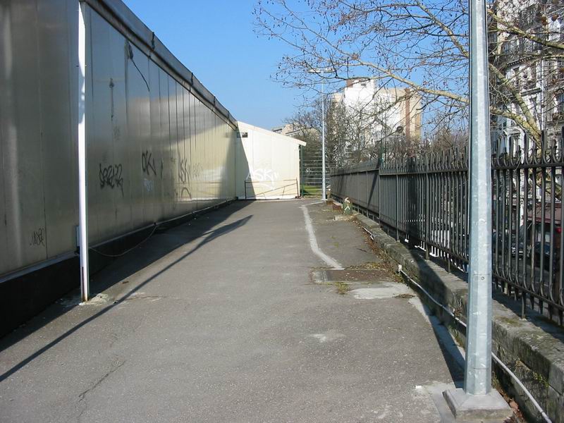 Quai Ex-Ceinture Intrieure d'Auteuil-Boulogne au 22 Fvrier 2003