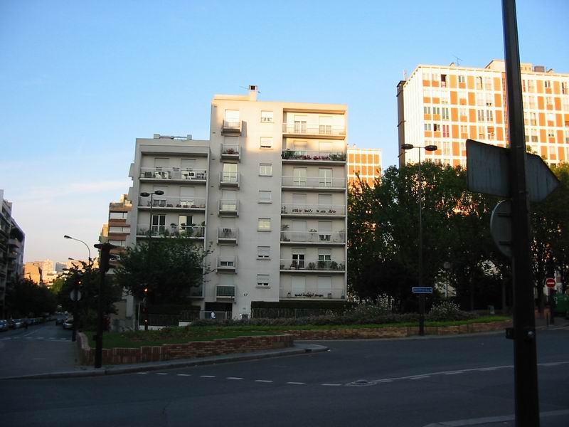 Immeuble  la place du BV de Montsouris au 09 Juillet 2003