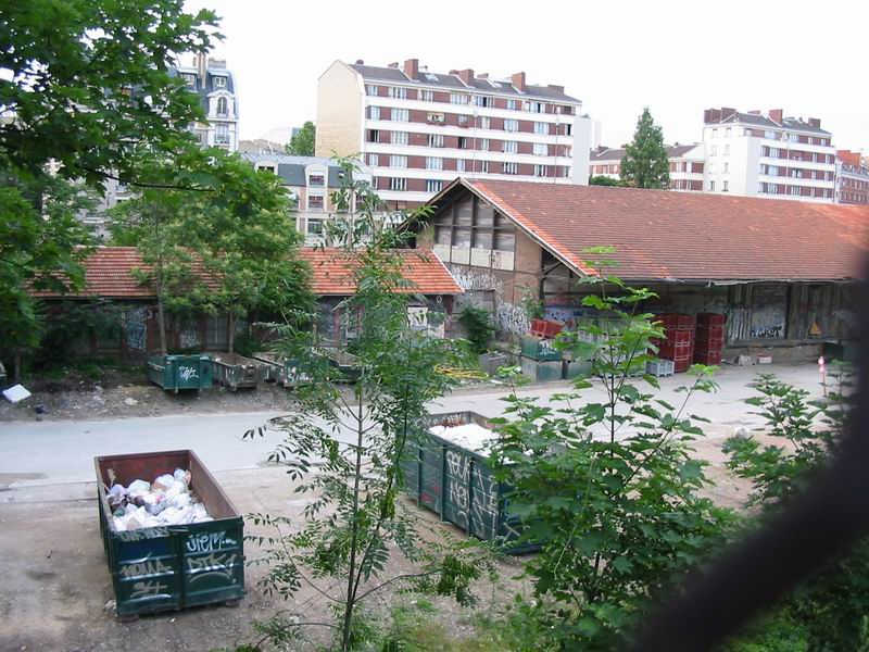 Gare Marchandise de la Glacire-Gentilly au 08 Juin 2003