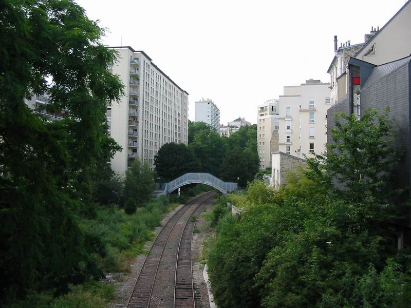 Gare intrieure de Mnilmontant au 21 Juin 2003