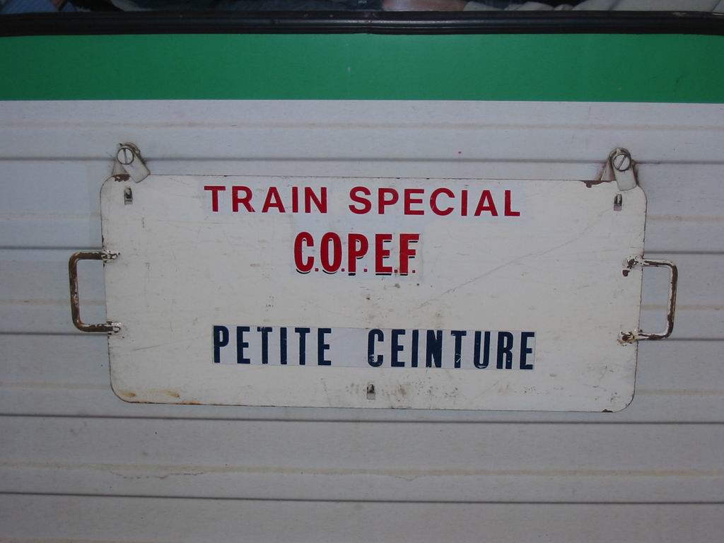 Train Spcial au dpart de Paris-Nord au 09 Novembre 2003